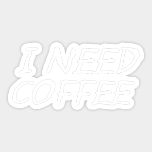 Coffee Sticker